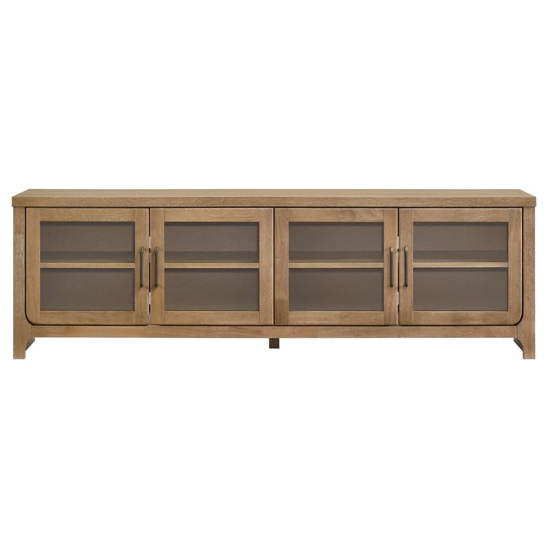 Coaster Brenham 4-Door Wood TV Stand for TVs up to 85