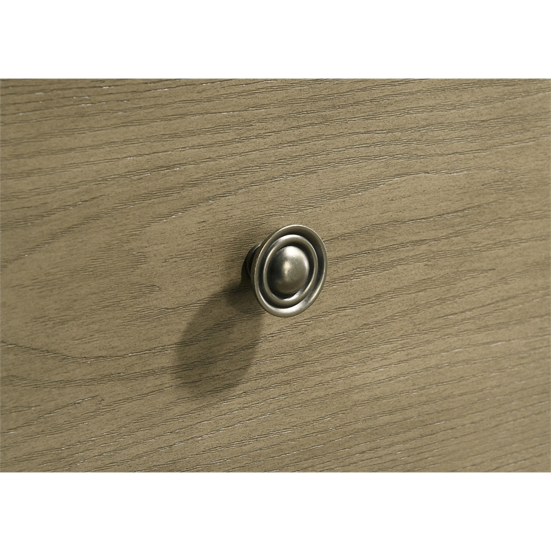 Coaster Hazlewood 4-Piece Wood Eastern King Storage Bedroom Set in Oak Brown