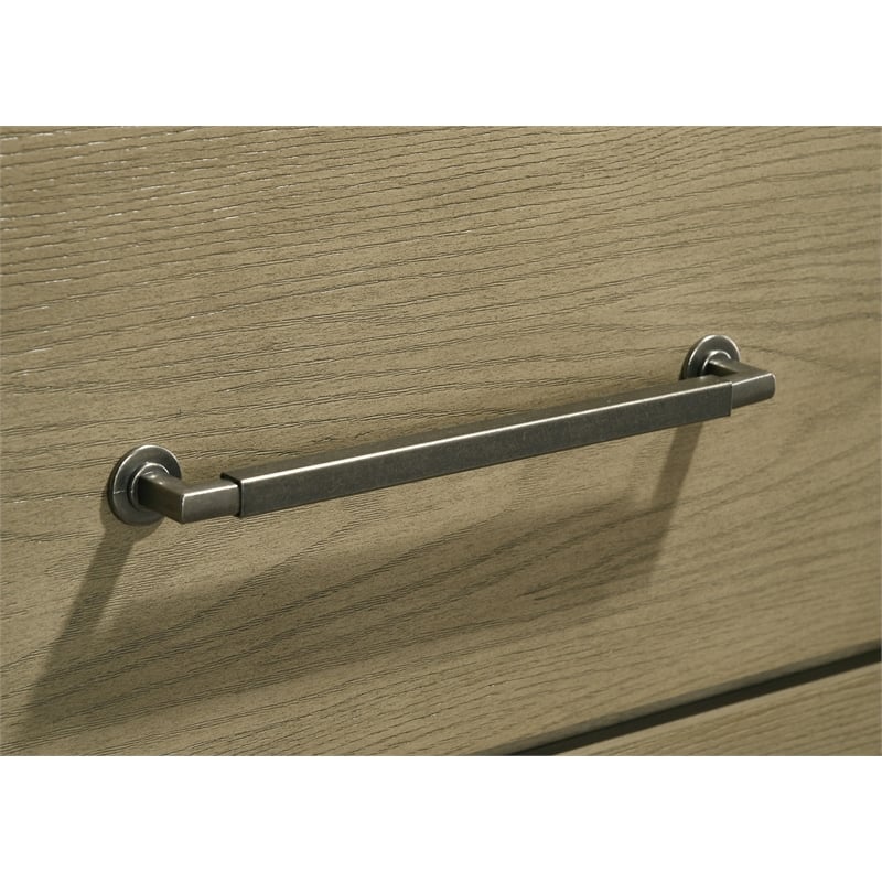 Coaster Hazlewood 4-Piece Wood Eastern King Storage Bedroom Set in Oak Brown