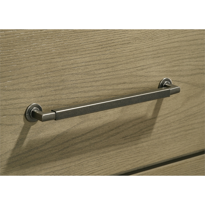 Coaster Hazlewood 4-Piece Wood Queen Storage Bedroom Set in Oak Brown