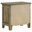 Coaster Hazlewood 4-Piece Wood Queen Bedroom Set in Vineyard Oak Brown