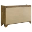 Coaster Henderson 4-Piece Wood Eastern King Bedroom Set in Medium Oak Brown