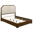 Coaster Garland 4-Piece Wood Queen Bedroom Set in Brown Cherry/Cream