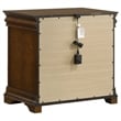 Coaster Garland 4-Piece Wood Queen Bedroom Set in Brown Cherry/Cream
