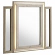 Coaster Lorient 4-Piece Velvet Queen Bedroom Set in Camel Beige/Ivory