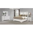 Coaster McKinney 4-Piece Wood California King Bedroom Set in Vintage White