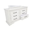 Coaster McKinney 5-Piece Wood Eastern King Bedroom Set in Vintage White