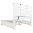 Coaster McKinney 5-Piece Wood California King Bedroom Set in Vintage White