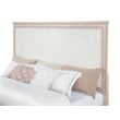 Coaster Pembroke 4-Piece Wood Eastern King Bedroom Set in Washed Oak Brown