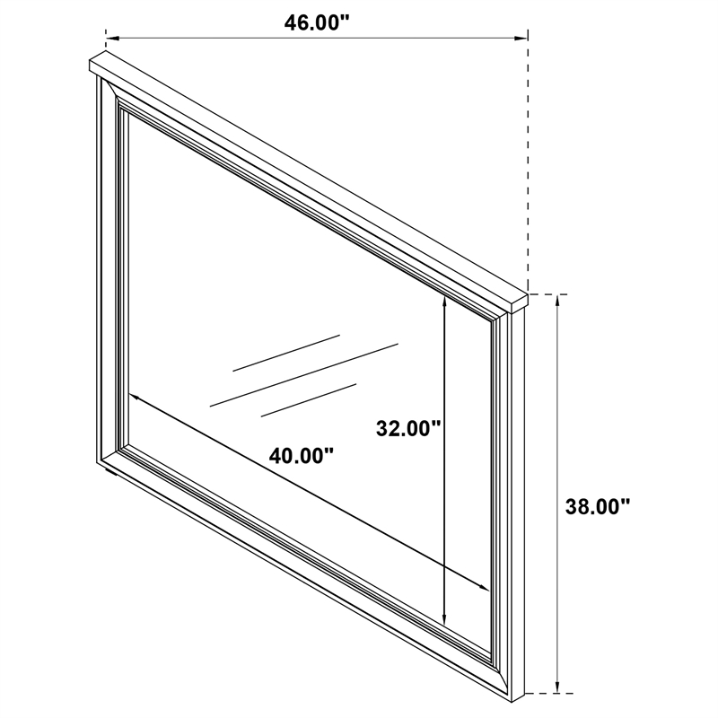 Coaster Pembroke 4-Piece Wood California King Bedroom Set in Washed Oak Brown