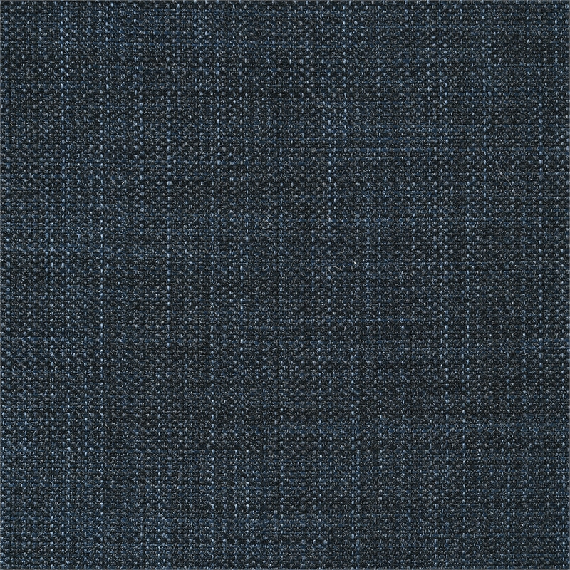 Coaster Ines 5-Piece Wood & Fabric Queen Bedroom Set in Navy Blue/White