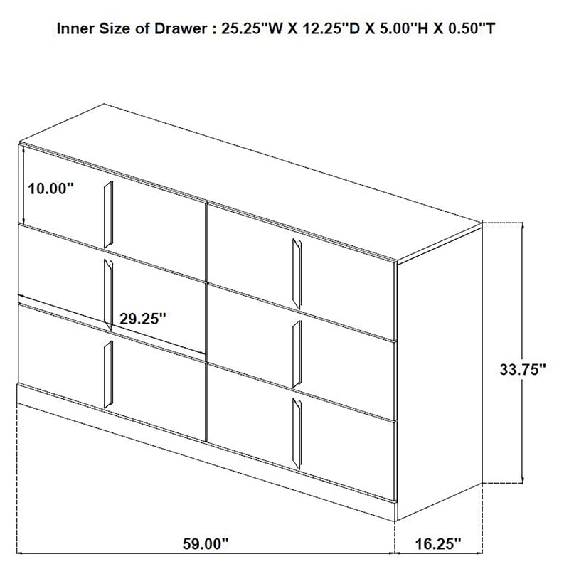 Coaster Ines 5-Piece Wood & Fabric Queen Bedroom Set in Navy Blue/White