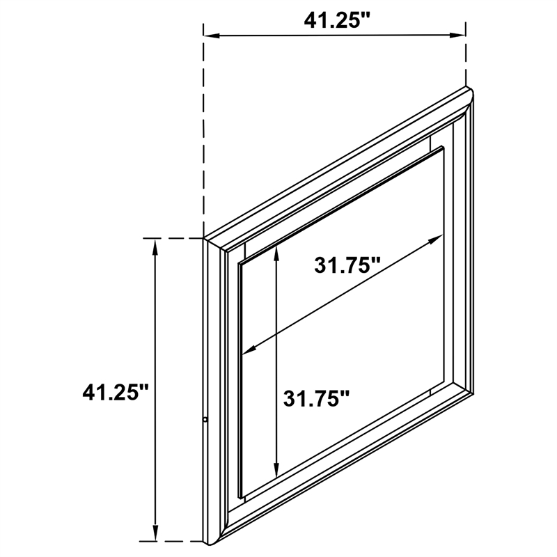 Coaster Cassia 4-Piece Wood Queen LED Bedroom Set in White High Gloss