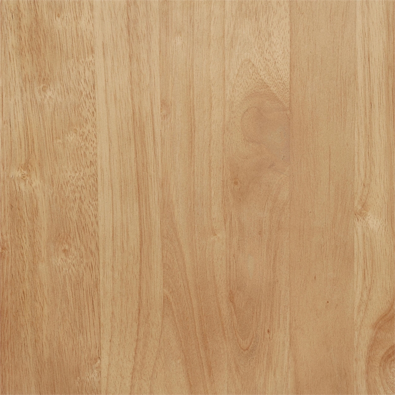 Coaster Andrews 5-Piece Round Wood Dining Table Set in Light Ash Brown/White