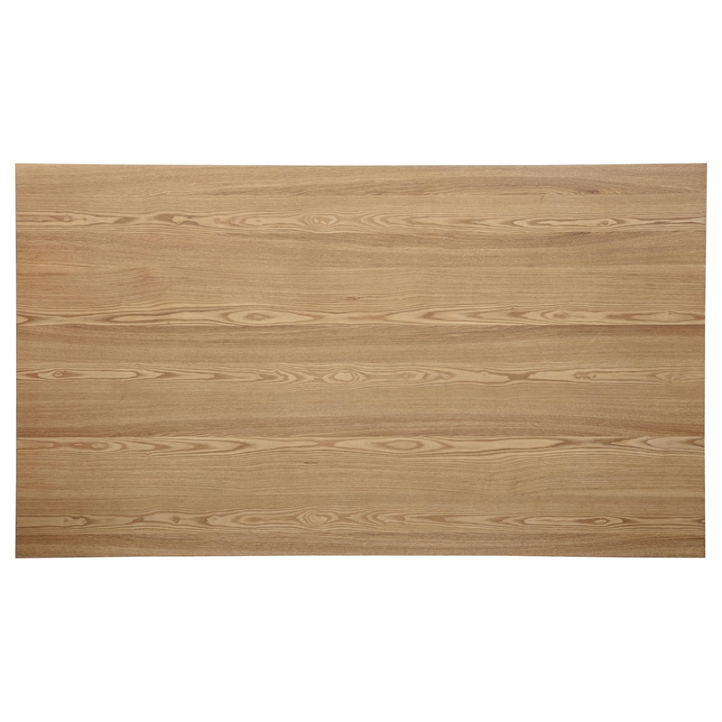 Coaster Andrews 7-Piece Rectangular Wood Dining Set in White/Light Ash Brown