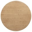 Coaster Andrews 5-Piece Round Wood Counter Height Dining Set in Light Ash Brown
