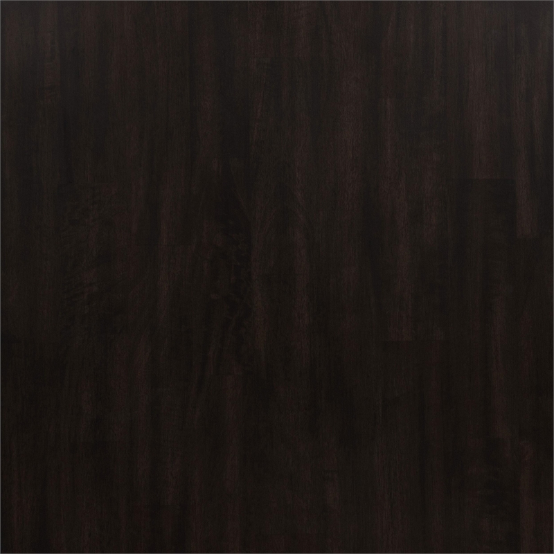 Coaster Catley 5-Piece Wood Drop Leaf Dining Table Set in Dark Coffee Brown