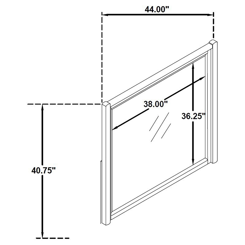 Coaster Leandro 4-Piece Wood Eastern King Bedroom Set in Burnished Black