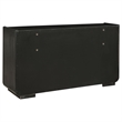 Coaster Leandro 4-Piece Wood Queen Bedroom Set in Burnished Black