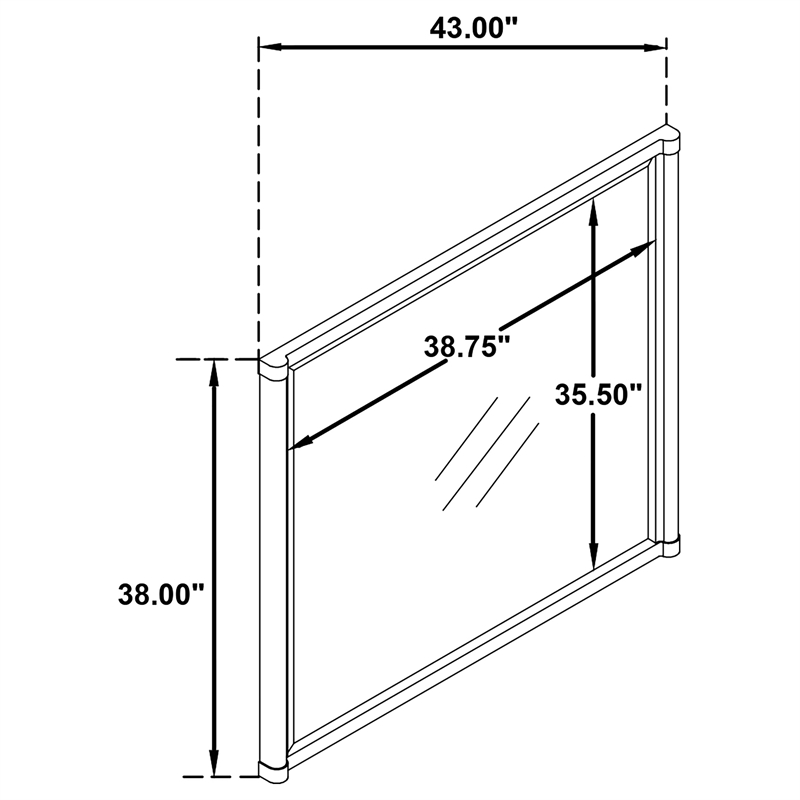 Coaster Gracemont 4-Piece Contemporary Wood California King Bedroom Set in White