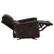 Coaster Navarro 3-Piece Upholstered Chenille Reclining Sofa Set in Dark Brown