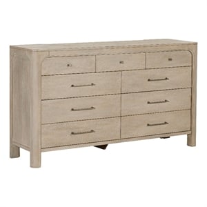 Coaster Solano 9-drawer Wood Bedroom Dresser Cabinet in Weathered Mango Brown