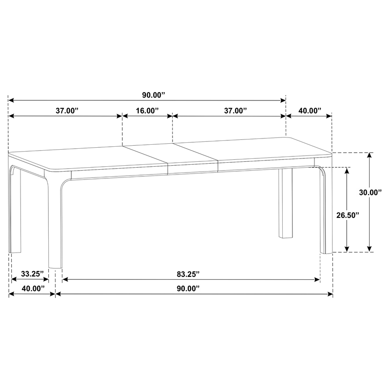Coaster Solano 7-Piece Wood Extension Dining Set in Weathered Mango Brown/Beige