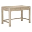 Coaster Solano 2-Drawer Wood Makeup Table Vanity Desk in Weathered Mango Brown