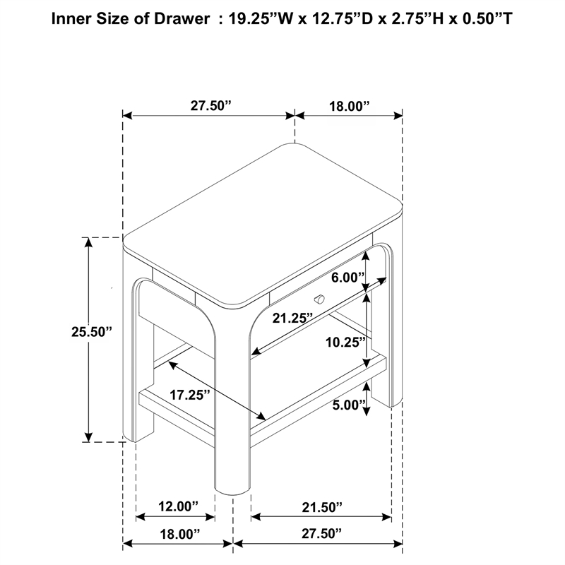 Coaster Solano 5-Piece Wood Eastern King Canopy Bedroom Set in Mango Brown