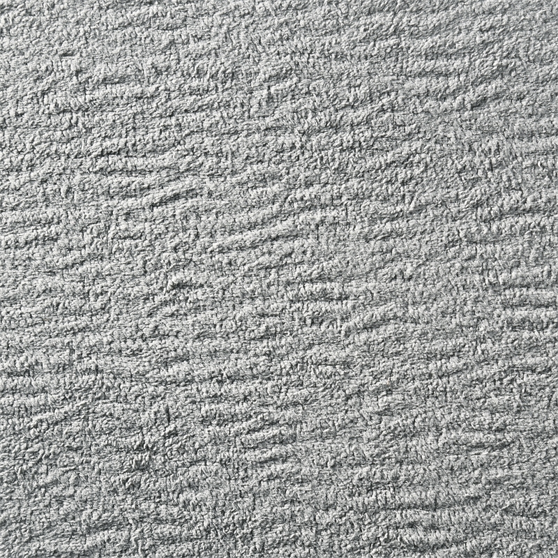 Coaster Tara Contemporary Upholstered Velvet Eastern King Panel TV Bed in Gray