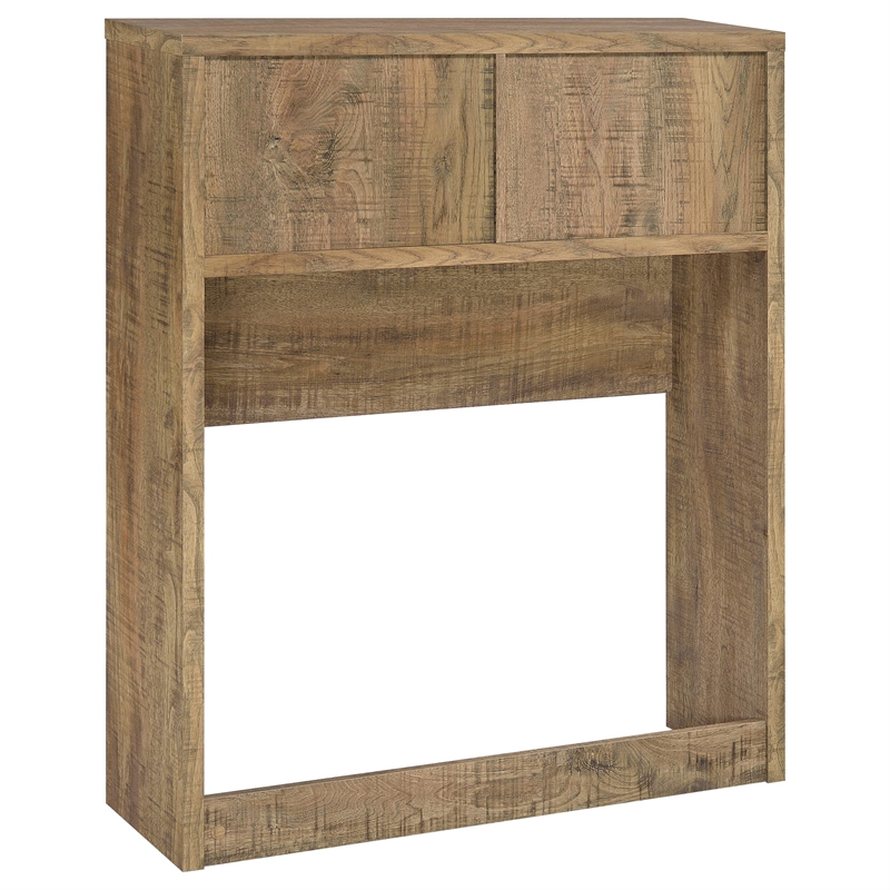 Coaster Westpark 3-Piece Wood Twin Bedroom Set Bookcase Headboard in Brown