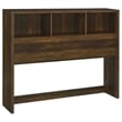 Coaster Westpark 3-Piece Wood Queen Bedroom Set Bookcase Headboard in Dark Pine