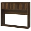 Coaster Westpark 3-Piece Wood Queen Bedroom Set Bookcase Headboard in Dark Pine