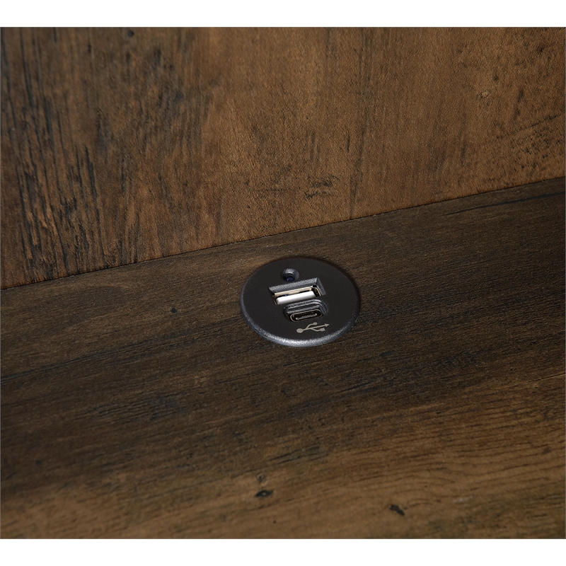 Coaster Westpark 3-Piece Wood Full Bedroom Set Bookcase Headboard in Dark Pine