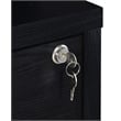 Coaster Westpark 3-Piece Wood Full Bedroom Set Bookcase Headboard in Black