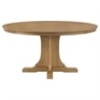 Coaster Hartville 7-Piece Round Wood Dining Table Set in Natural Light Brown