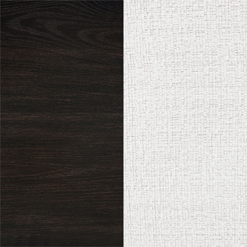 Coaster Leandro 4-Piece Wood California King Bedroom Set in Burnished Black