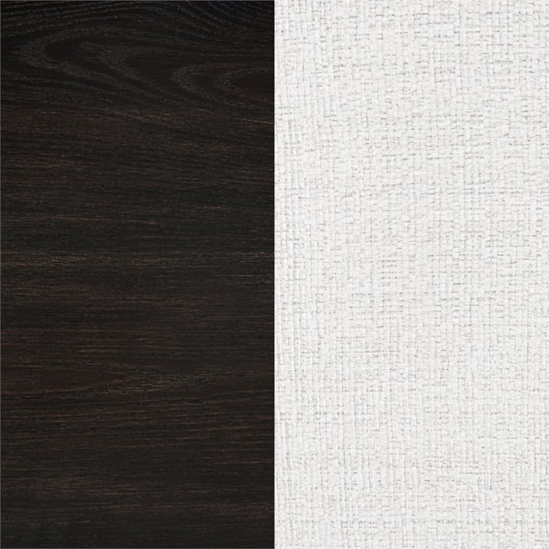 Coaster Leandro 5-Piece Wood California King Bedroom Set in Burnished Black