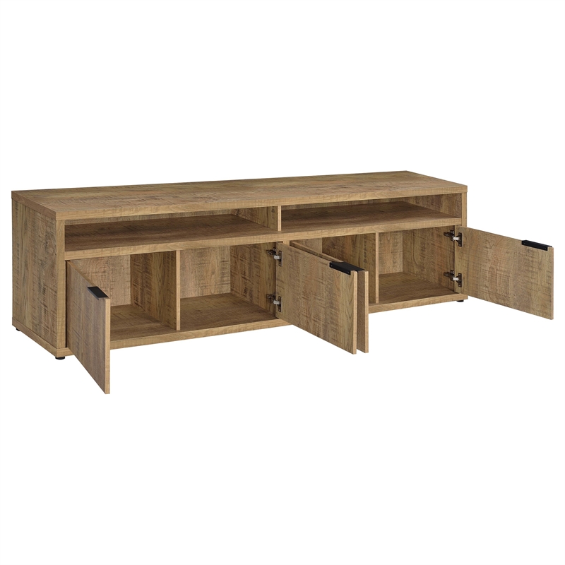 Coaster Sentnor 79-inch 4-door Engineered Wood TV Stand Media Console in Mango