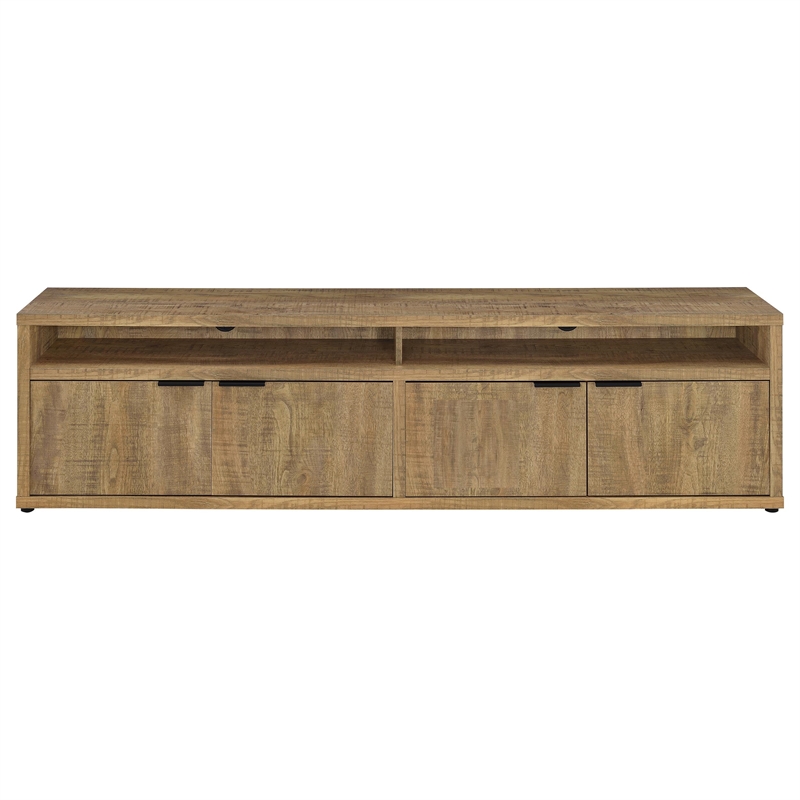 Coaster Sentnor 79-inch 4-door Engineered Wood TV Stand Media Console in Mango