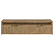 Coaster Sentnor 79-inch 4-door Engineered Wood TV Stand Media Console in Mango