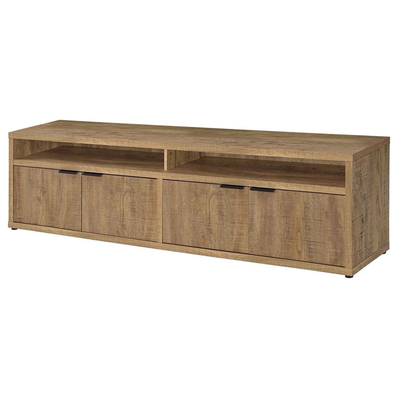 Coaster Sentnor 79-inch 4-door Engineered Wood TV Stand Media Console in Mango