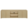 Coaster Laurelton 78-inch 4-door Engineered Wood TV Stand in Light Oak