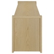 Coaster Laurelton 78-inch 4-door Engineered Wood TV Stand in Light Oak