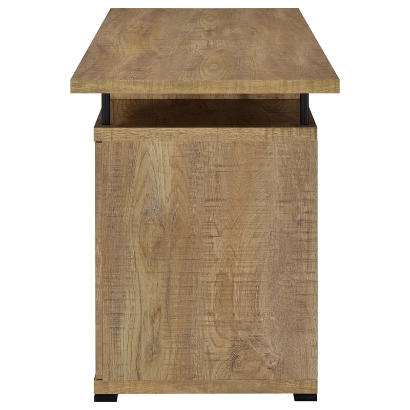 Coaster Tracy 55-inch 2-drawer Engineered Wood Office Computer Desk in Mango