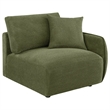 Coaster Elysia 6-piece Chenille Upholstered Modular Sectional Sofa in Green