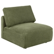 Coaster Elysia 6-piece Chenille Upholstered Modular Sectional Sofa in Green