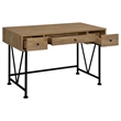 Coaster Analiese 47-inch 3-drawer Engineered Wood Writing Desk in Brown