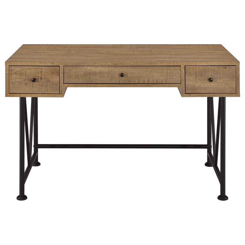 Coaster Analiese 47-inch 3-drawer Engineered Wood Writing Desk in Brown