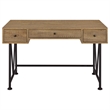 Coaster Analiese 47-inch 3-drawer Engineered Wood Writing Desk in Brown